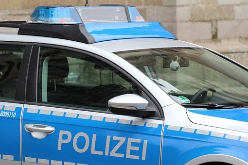 Polizeieinsatz wegen Aufkleber